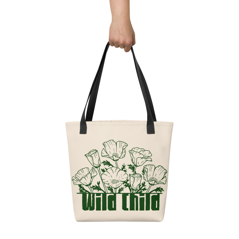 Wild Child Neutral Tote Bag