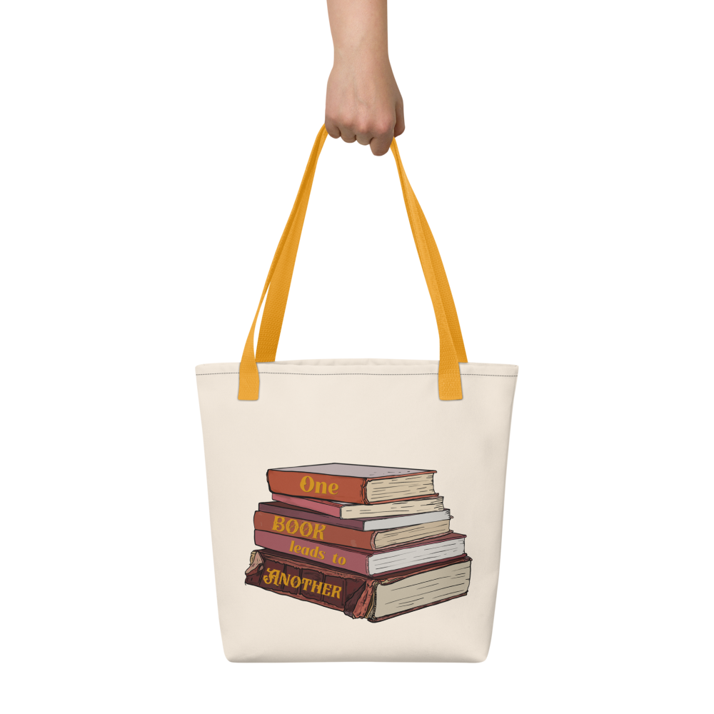 One Book Leads to Another Tote